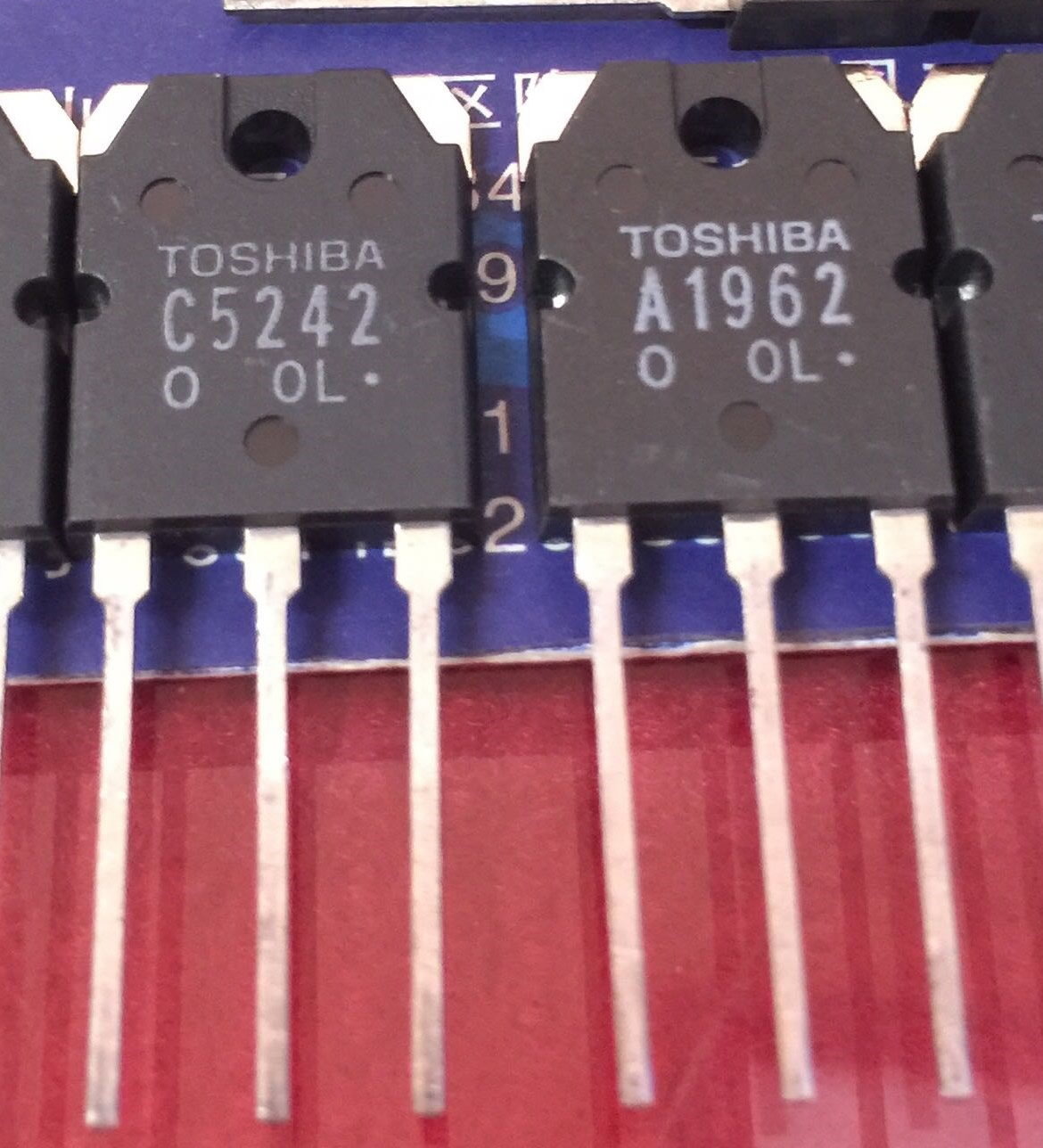 2SA1962 2SC5242 A1962 C5242 New Original Toshiba 5pair/lot