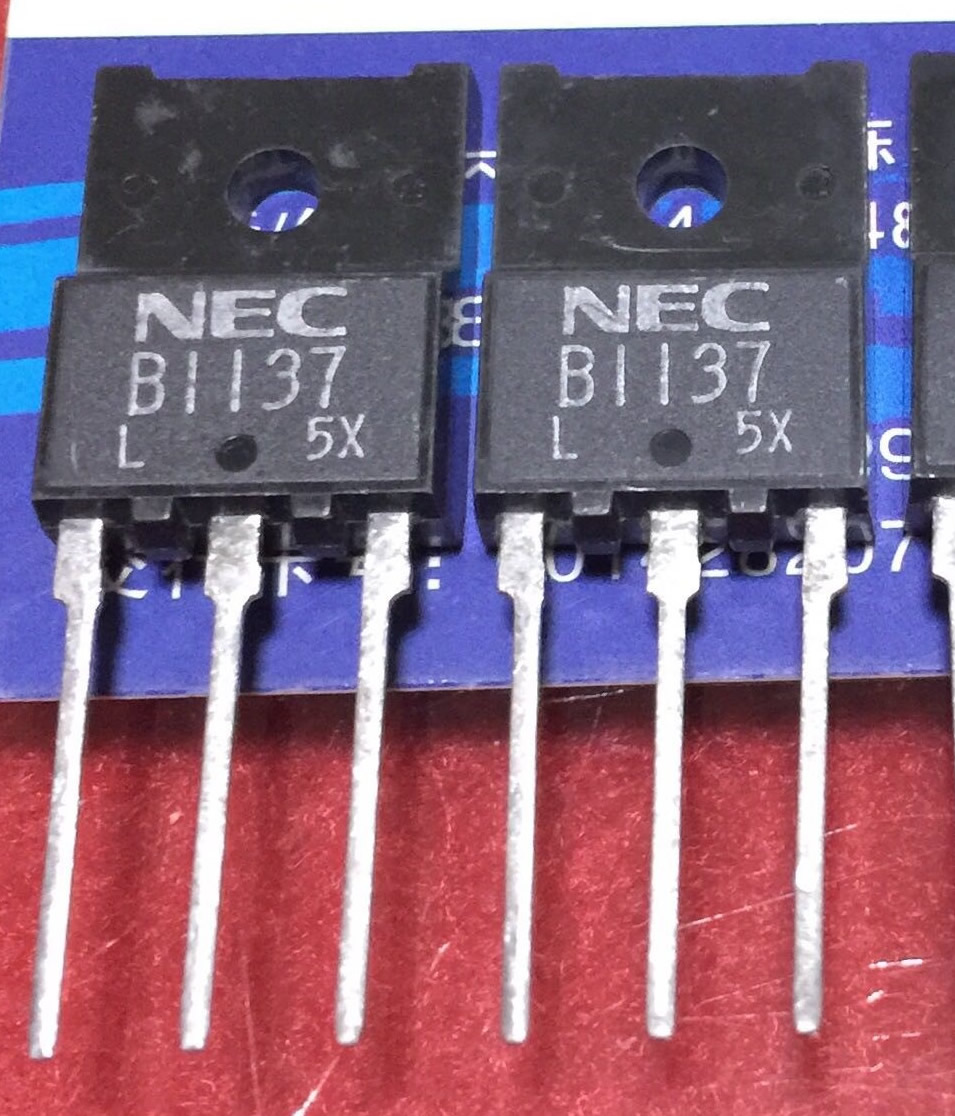 2SB1137 B1137 New Original NEC TO-3P 5PCS/LOT