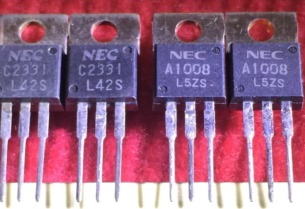 2SC2331 2SA1008 C2331 A1008 New Original NEC 5pair/lot