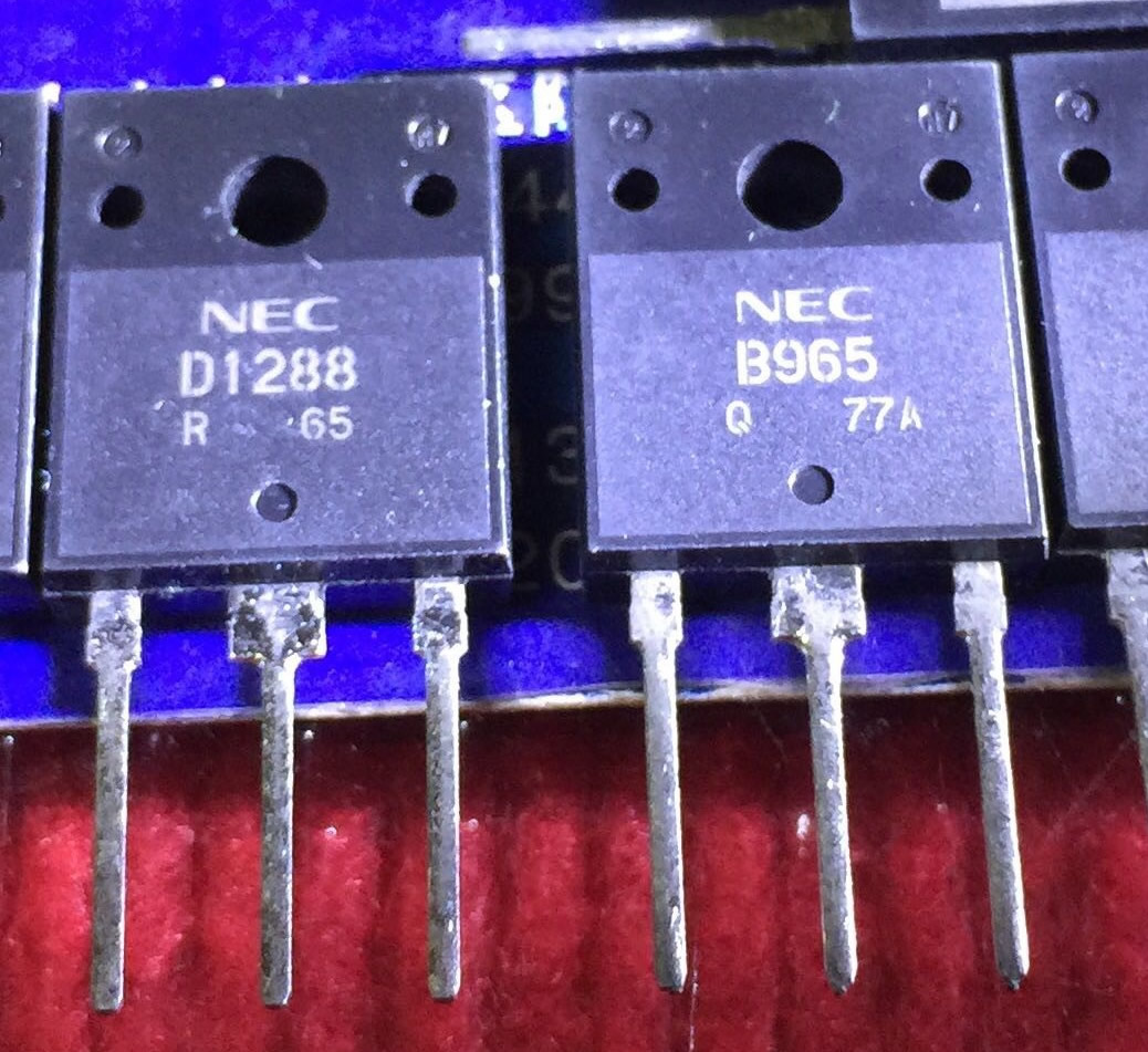 2SD1288 2SB965 D1288 B965 New Original NEC 5pair/lot
