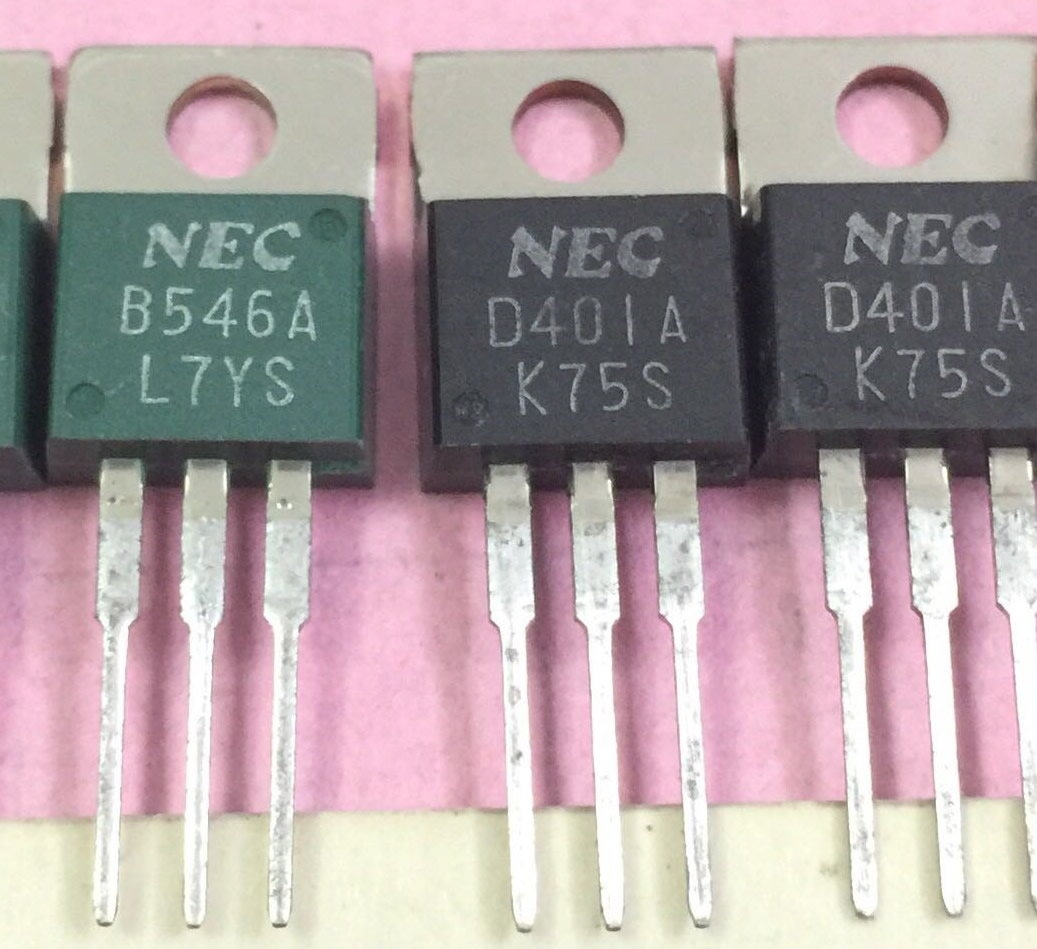 2SB546A 2SD401A B546A D401A New Original NEC 5pair/lot