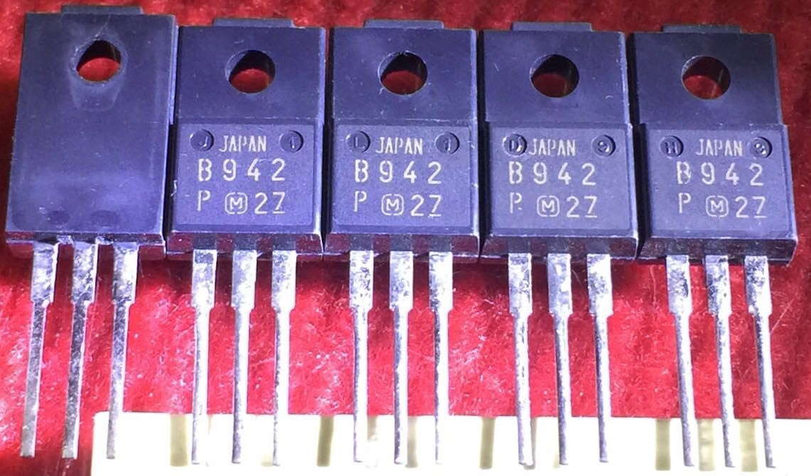 2SB942 B942 New Original TO-220F 5PCS/LOT