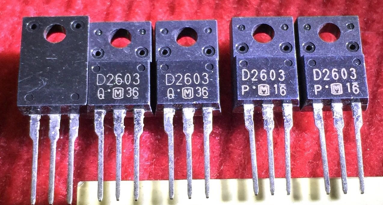 2SD2603 D2603 New Original TO-220F 5PCS/LOT