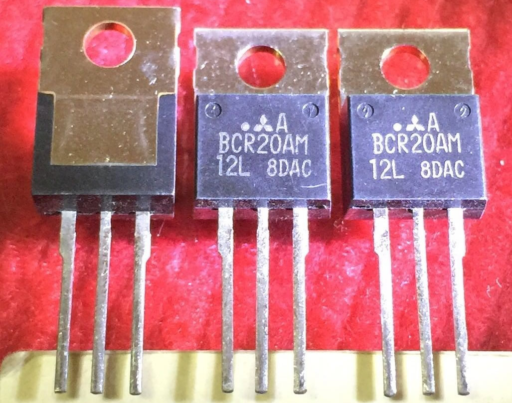 BCR20AM-12L BCR20AM New Original TO-220 SCR Thyristor 5PCS/LOT