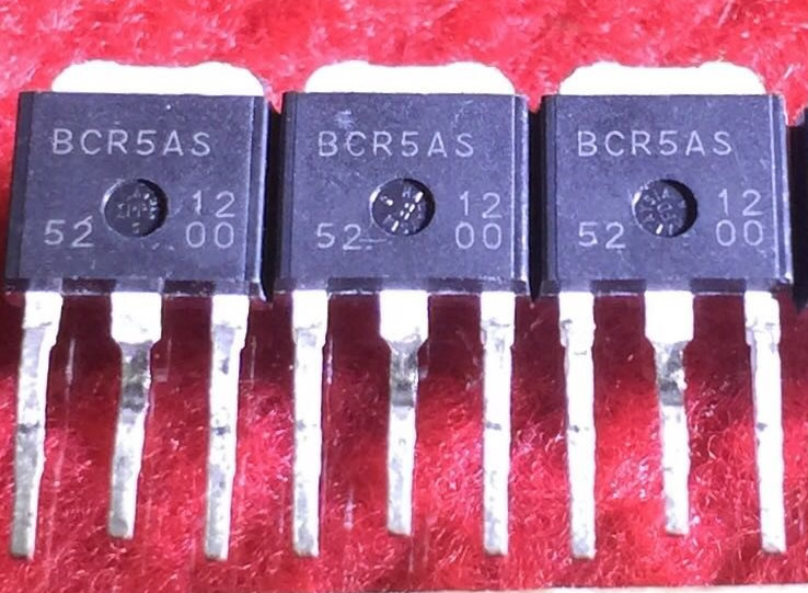 BCR5AS-12A New Original TO-252 SCR Thyristor 5PCS/LOT