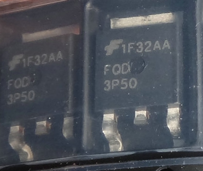 FQD3P50 TO-252 -500V -2.1A 5pcs/lot