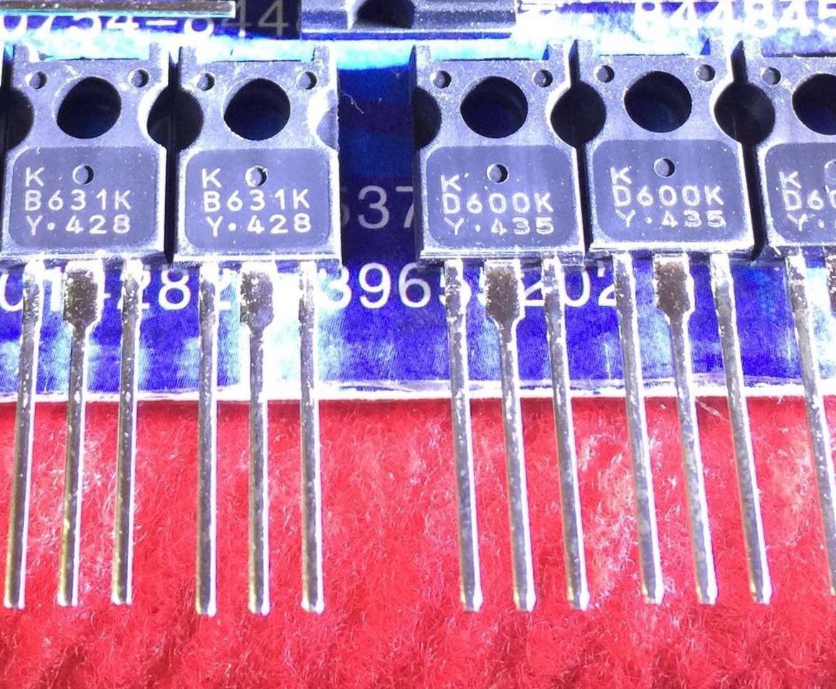 KTB631K KTD600K 2SB631K 2SD600K B631K D600K 5pair/lot