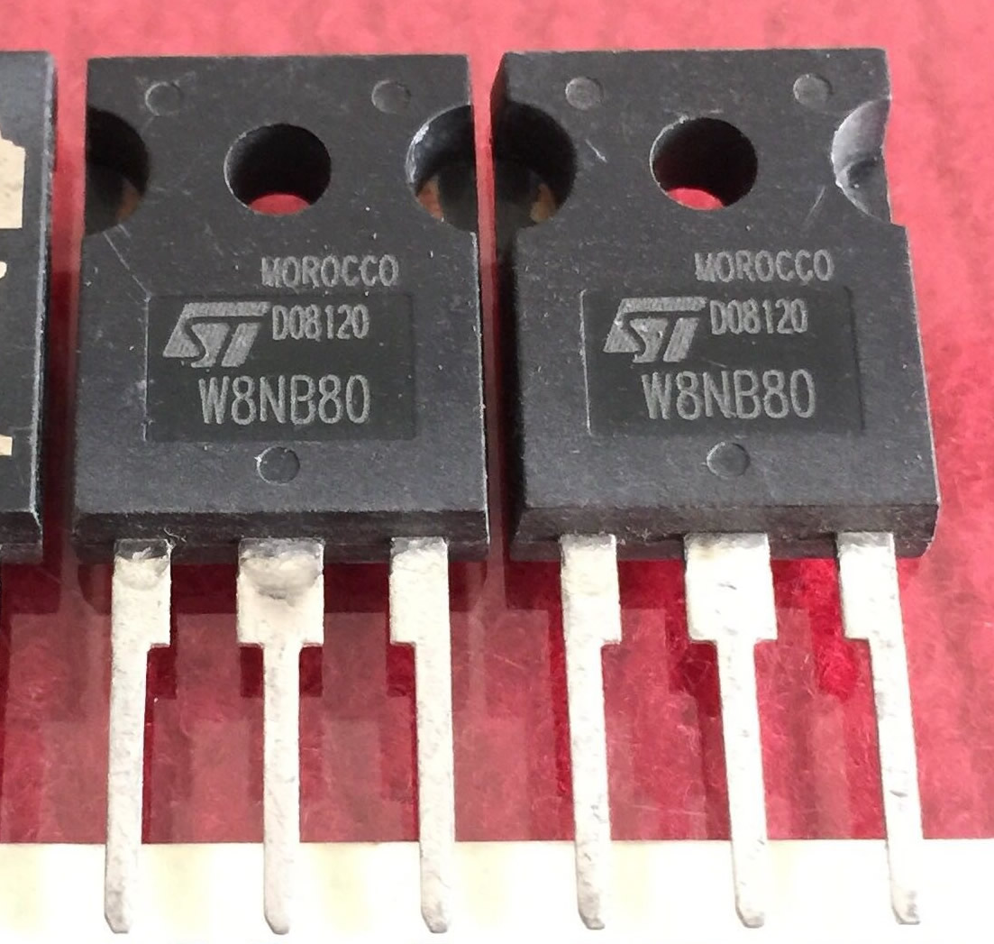 STW8NB80 W8NB80 New Original ST TO-247 5PCS/LOT